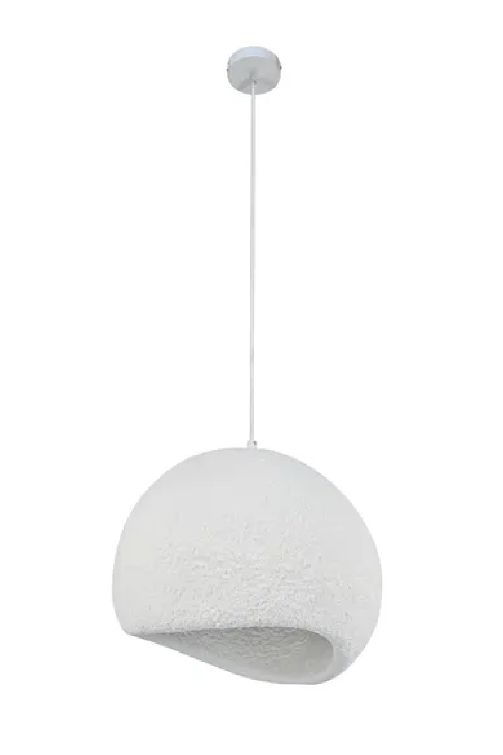 White Textured Pendant Lamp | NV Gallery Minorque | Oroa.com