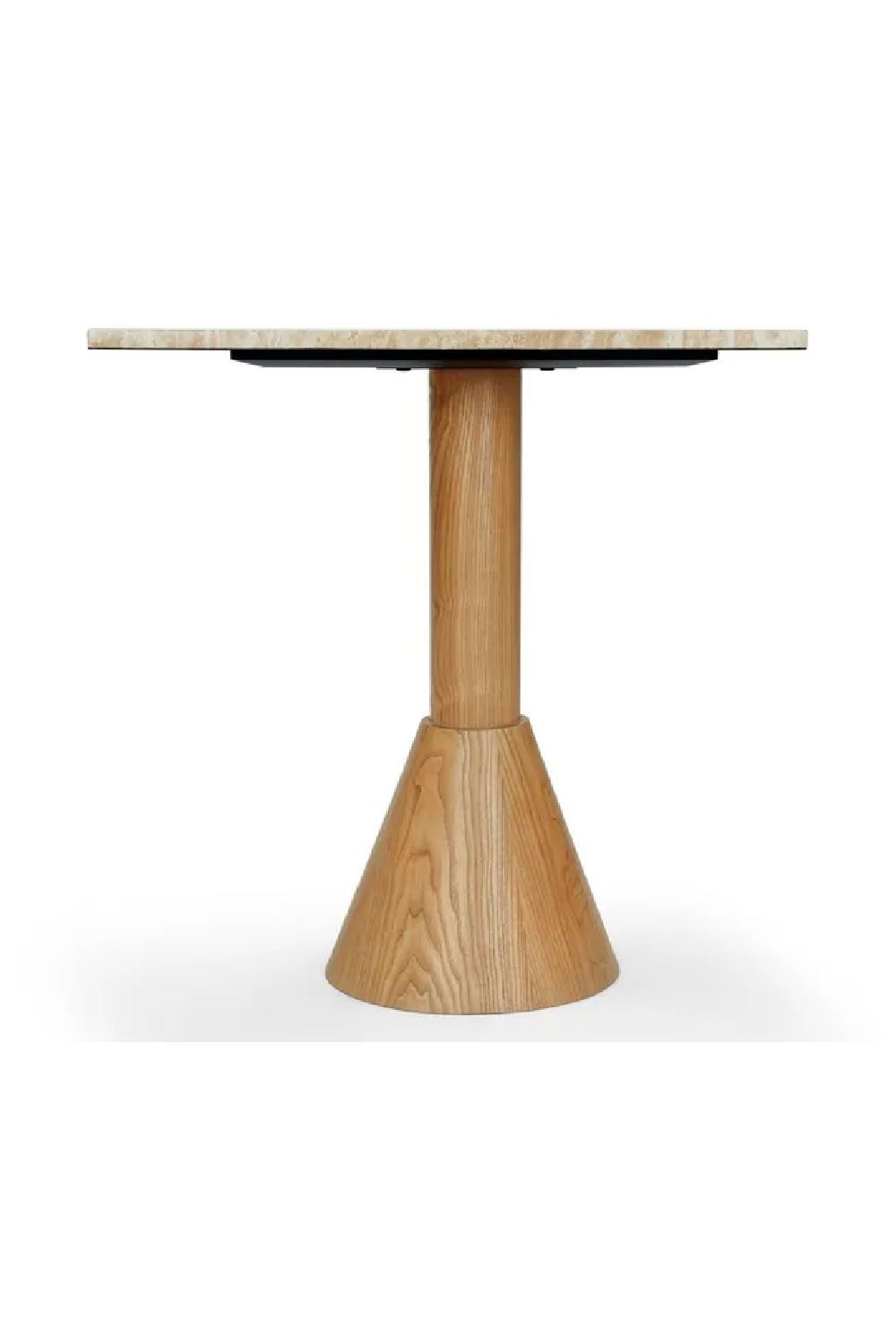 Travertine Bistro Dining Table | NV Gallery Elba | Oroa.com