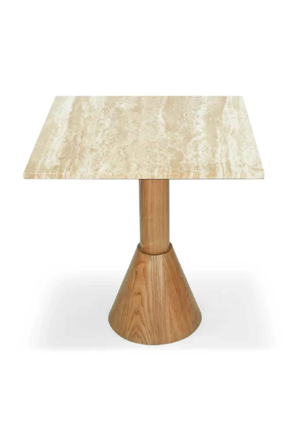 Travertine Bistro Dining Table | NV Gallery Elba | Oroa.com