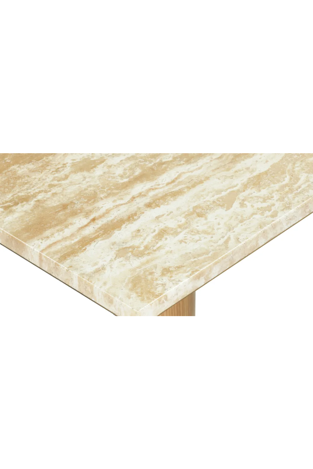 Travertine Bistro Dining Table | NV Gallery Elba | Oroa.com