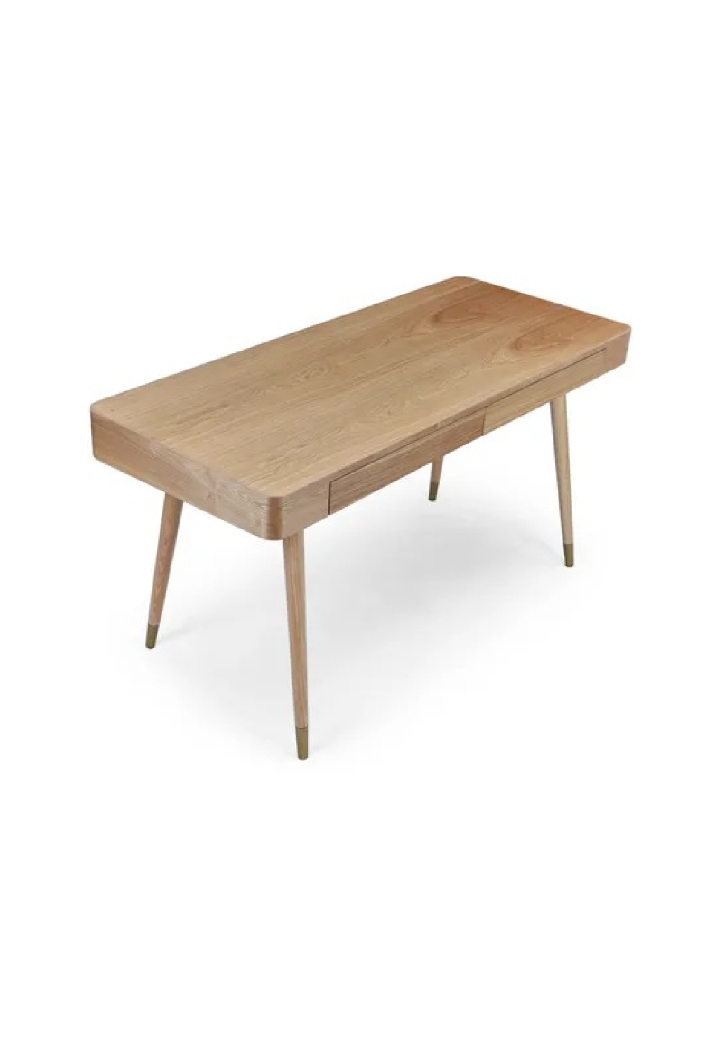 Walnut Wood 2-Drawer Desk | NV Gallery Vinyle | Oroa.com