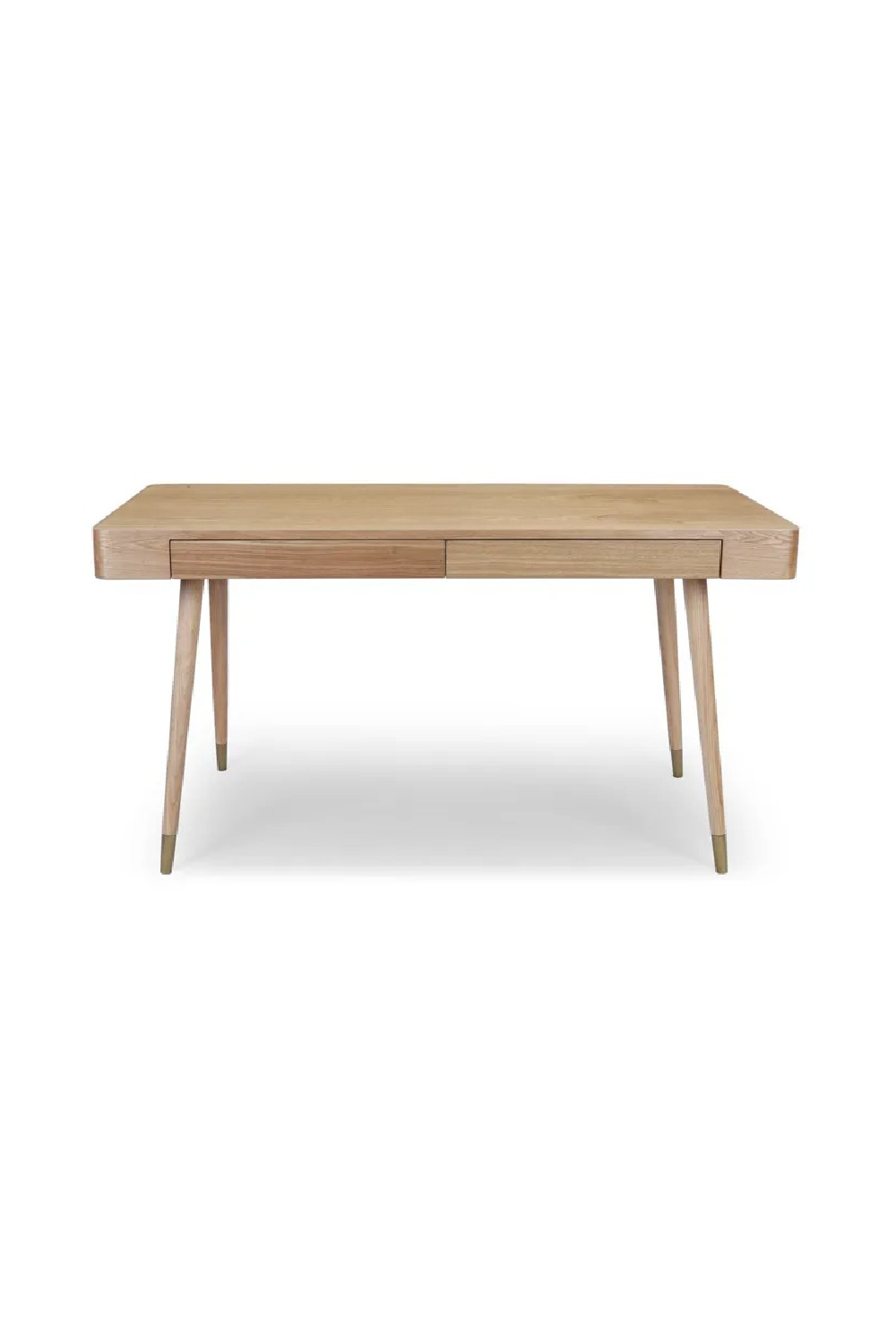 Walnut Wood 2-Drawer Desk | NV Gallery Vinyle | Oroa.com