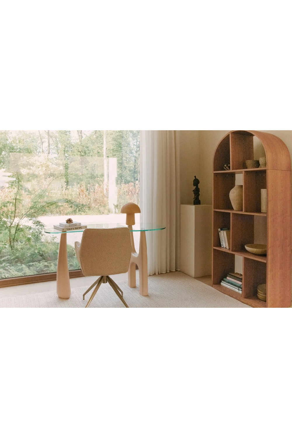 Wooden Arch Bookshelf | NV Gallery Billie | Oroa.com