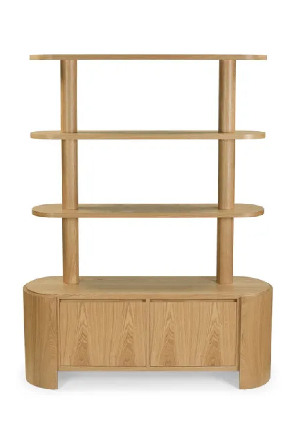 Blond Ash Wood Bookcase | Oroa.com