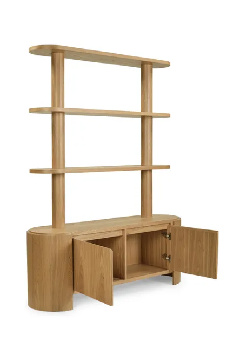 Blond Ash Wood Bookcase | Oroa.com