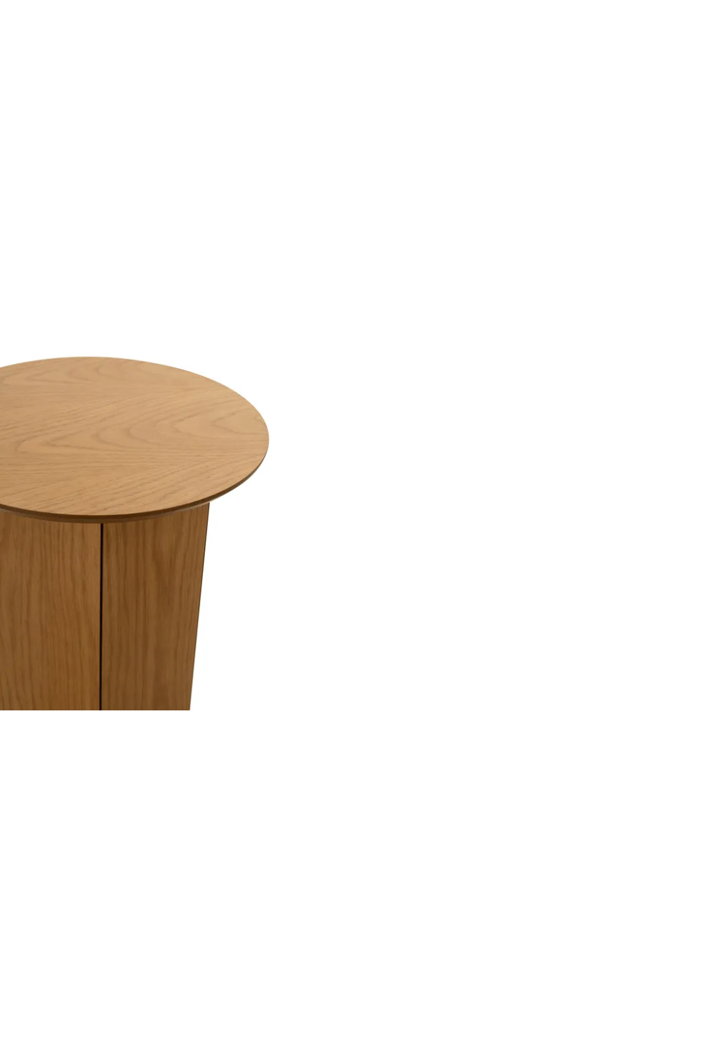 Wooden Round Side Table | NV Gallery Fushimi | Oroa.com