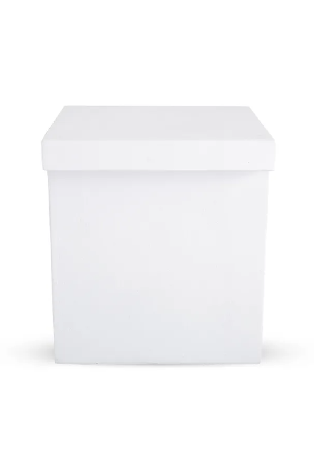 White Fiberglass Indoor/Outdoor Side Table | NV Gallery Ithaque | Oroa.com