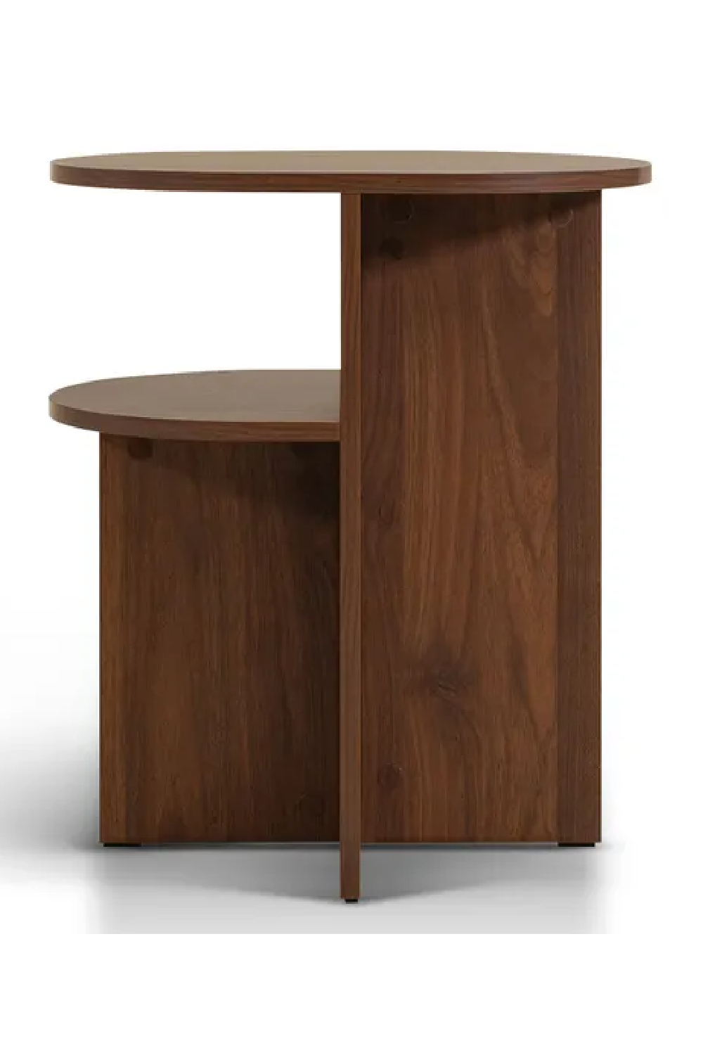 2-Layer Oval Bedside Table | NV Gallery Kyoto | Oroa.com