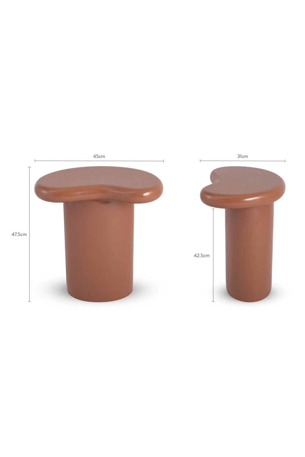 Fiberglass Indoor/Outdoor Side Table | NV Gallery Manarola | Oroa.com