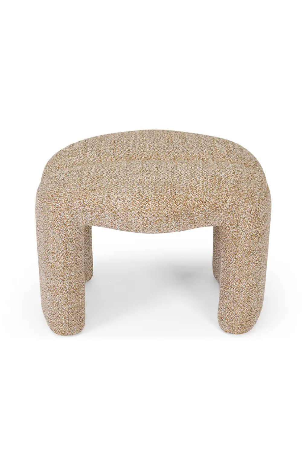 Speckled Yellow Upholstered Stool | NV Gallery Austin | Oroa.com