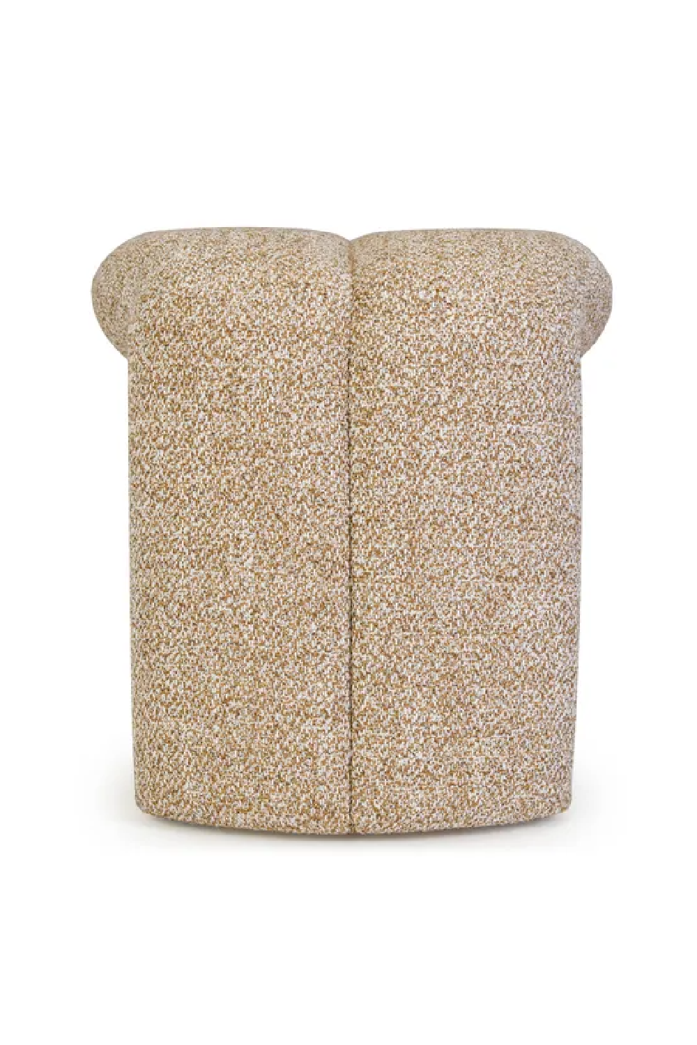 Speckled Yellow Upholstered Stool | NV Gallery Austin | Oroa.com