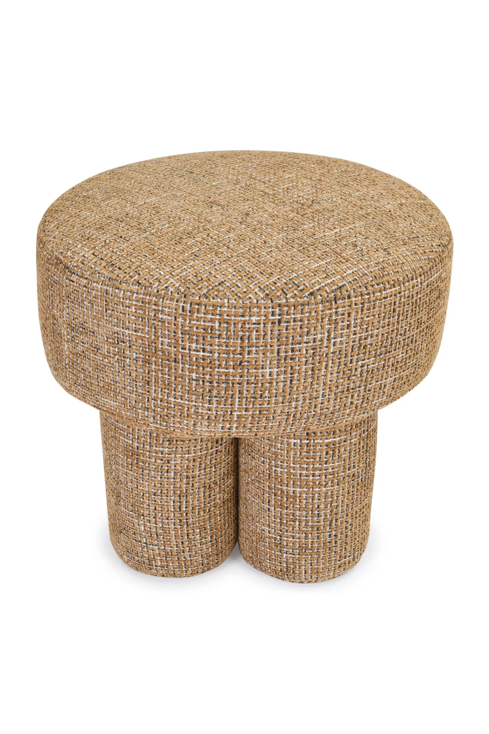 Round Upholstered Stool | NV Gallery Corinthe | Oroa.com
