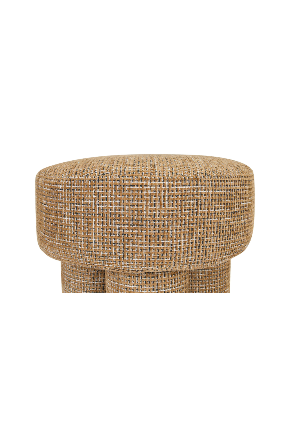 Round Upholstered Stool | NV Gallery Corinthe | Oroa.com