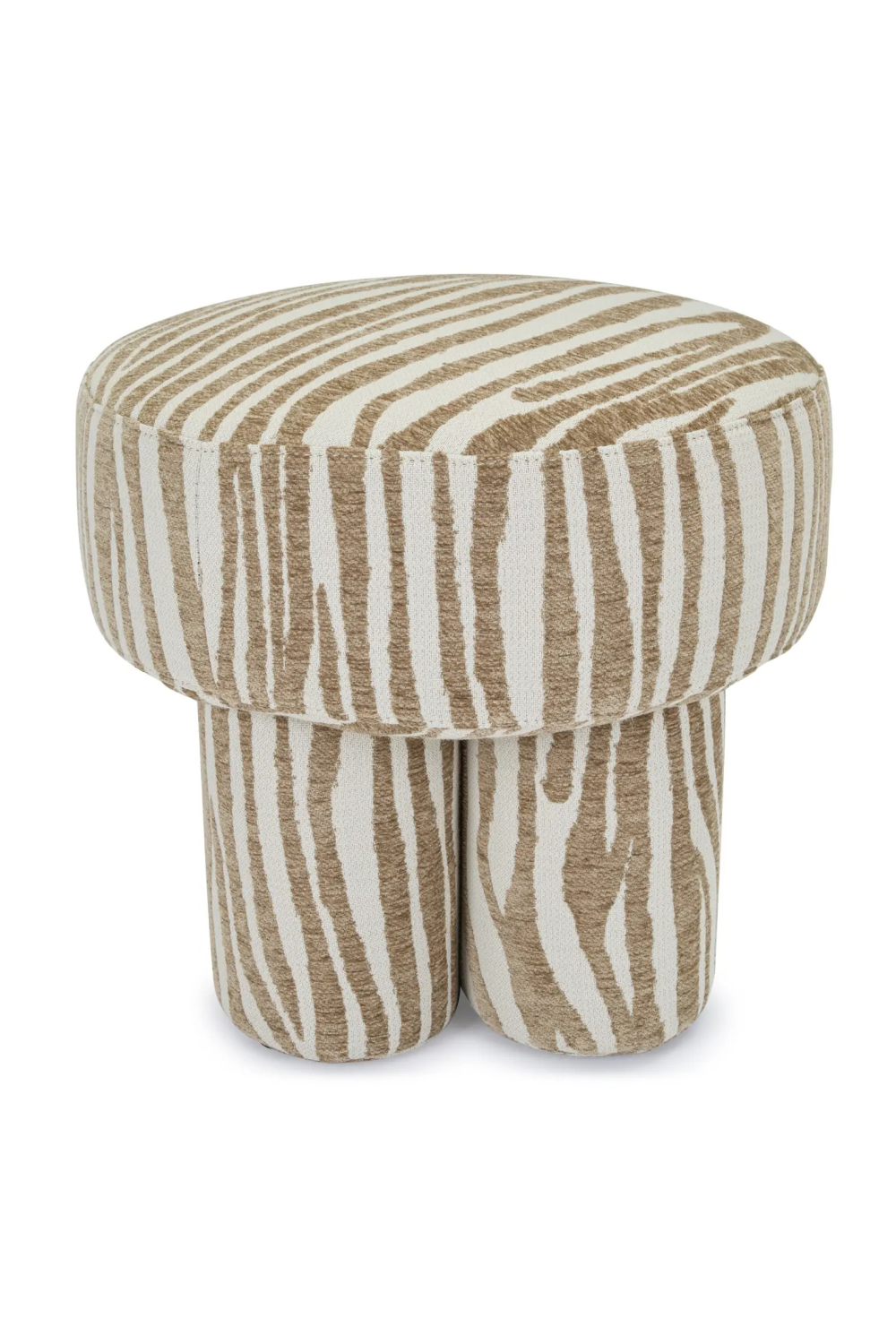 Round Upholstered Stool | NV Gallery Corinthe | Oroa.com