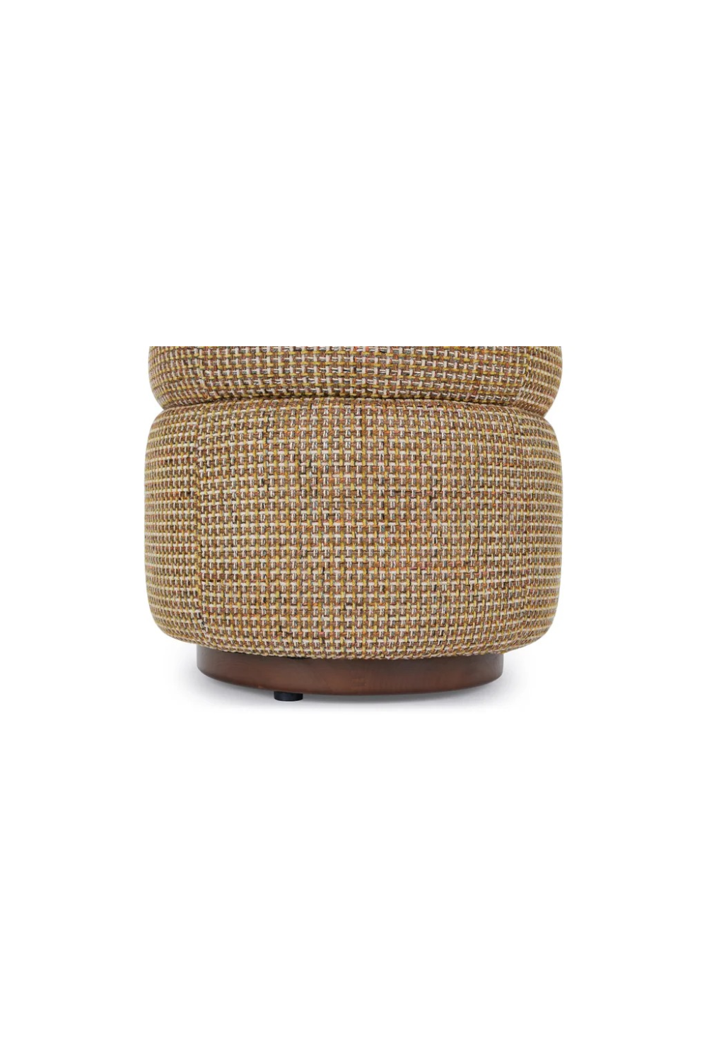 Yellow Tweed Pouf | NV Gallery Mosso | Oroa.com