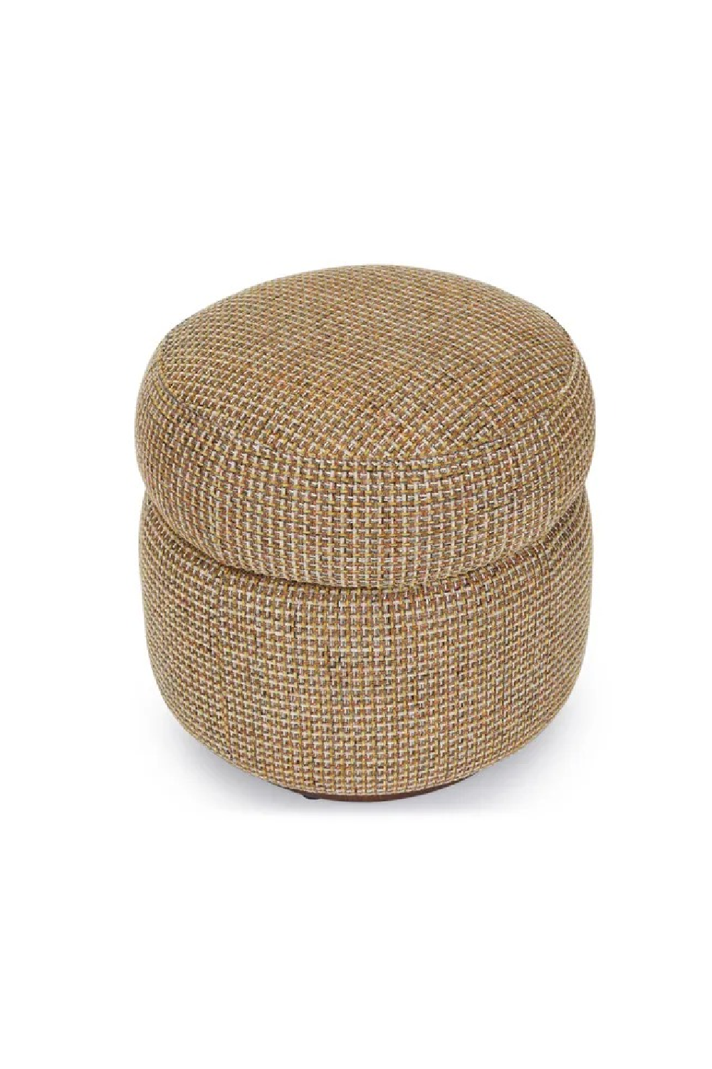 Yellow Tweed Pouf | NV Gallery Mosso | Oroa.com