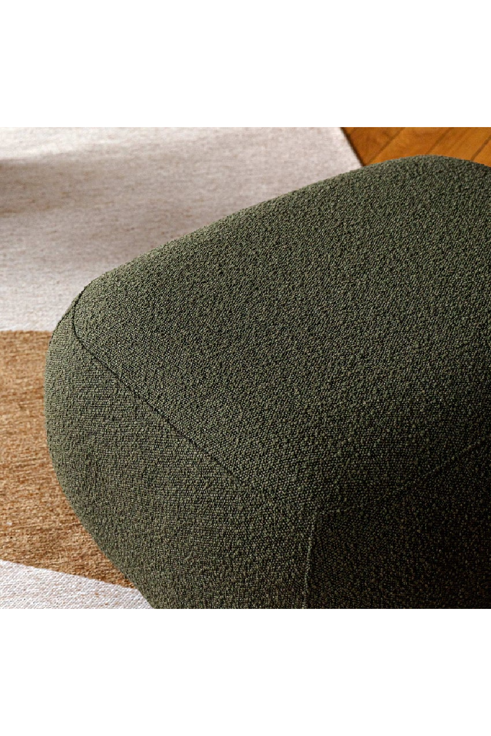 Fabric Upholstered Ottoman | NV Gallery Volta | Oroa.com