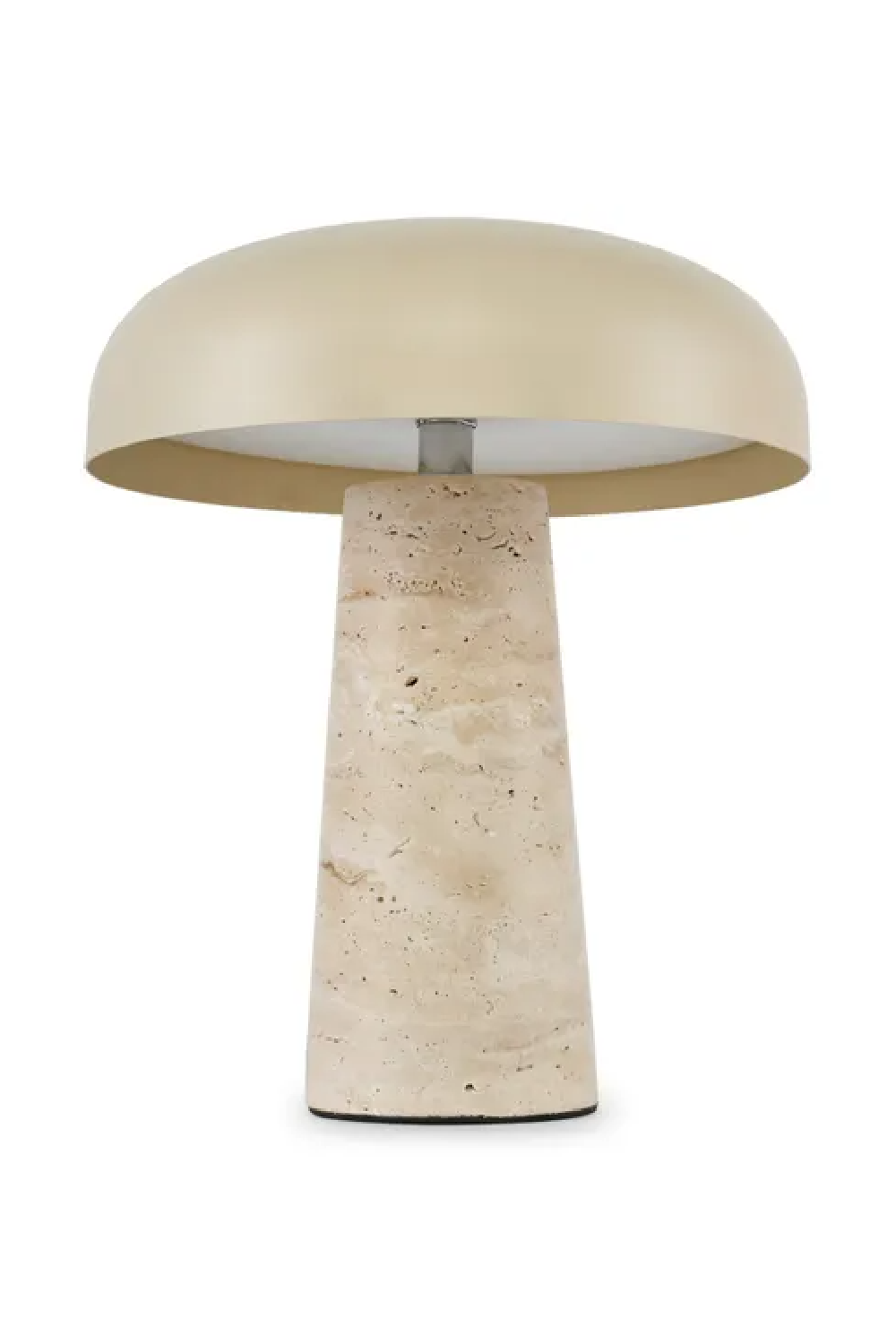 Travertine Base Table Lamp | NV Gallery Amanita | Oroa.com