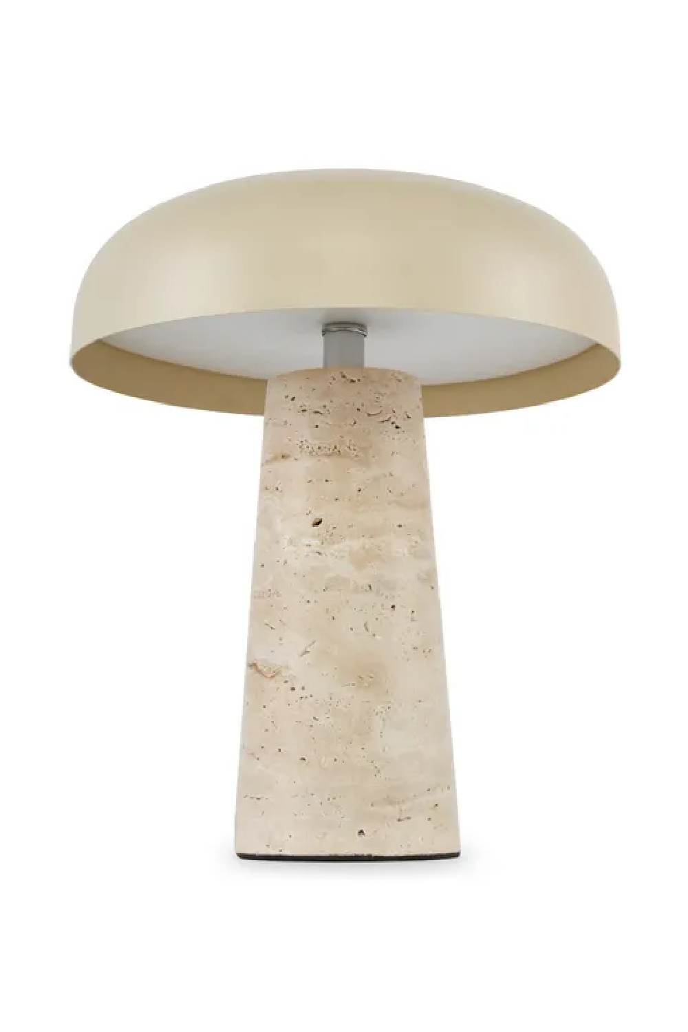 Travertine Base Table Lamp | NV Gallery Amanita | Oroa.com
