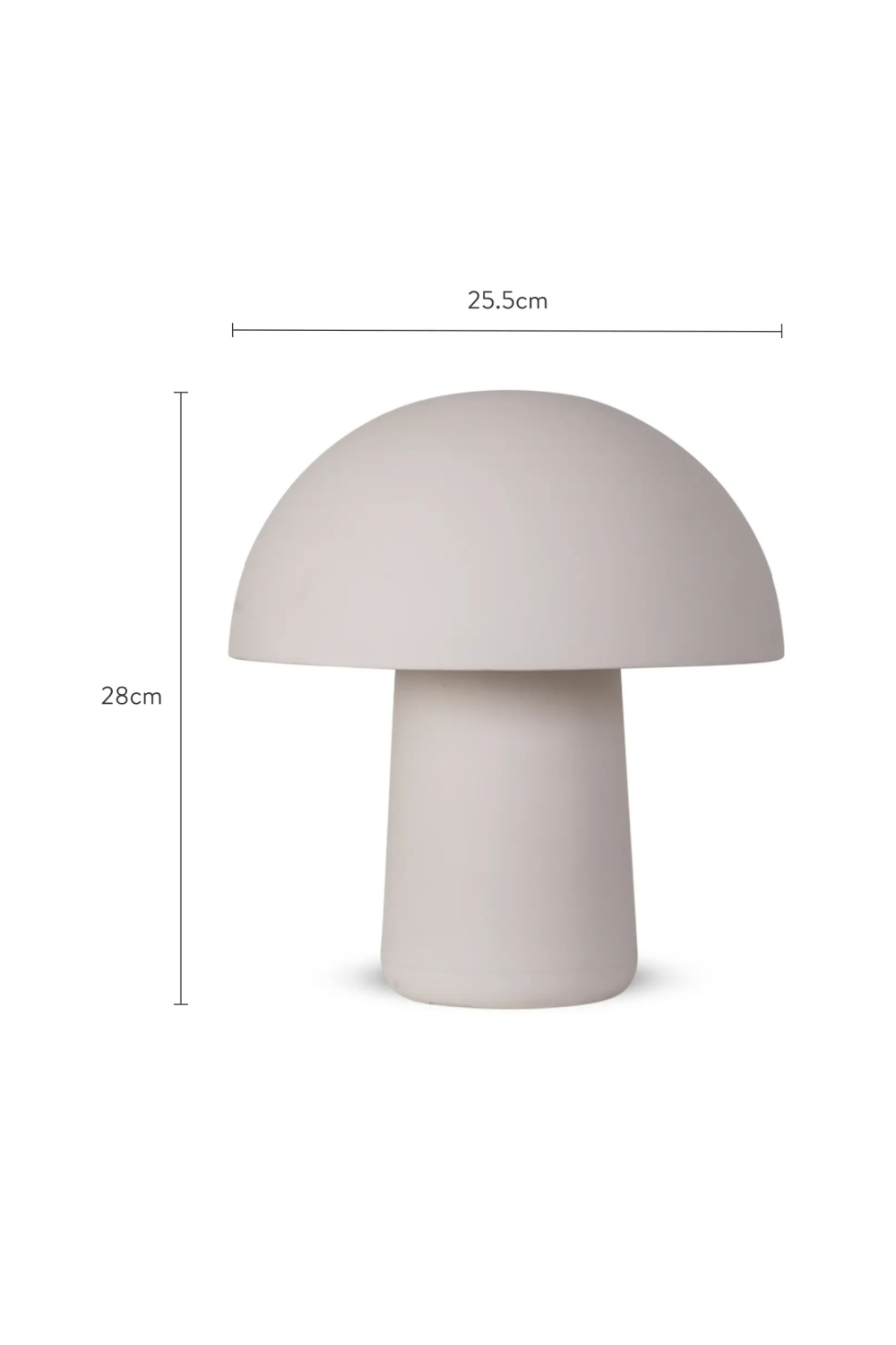 Ceramic Dome Table Lamp | NV Gallery Champi