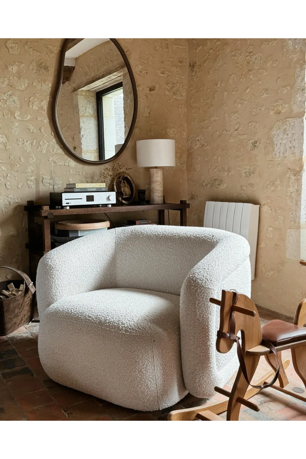 Linen Shade Table Lamp | NV Gallery Gaia | Oroa.com