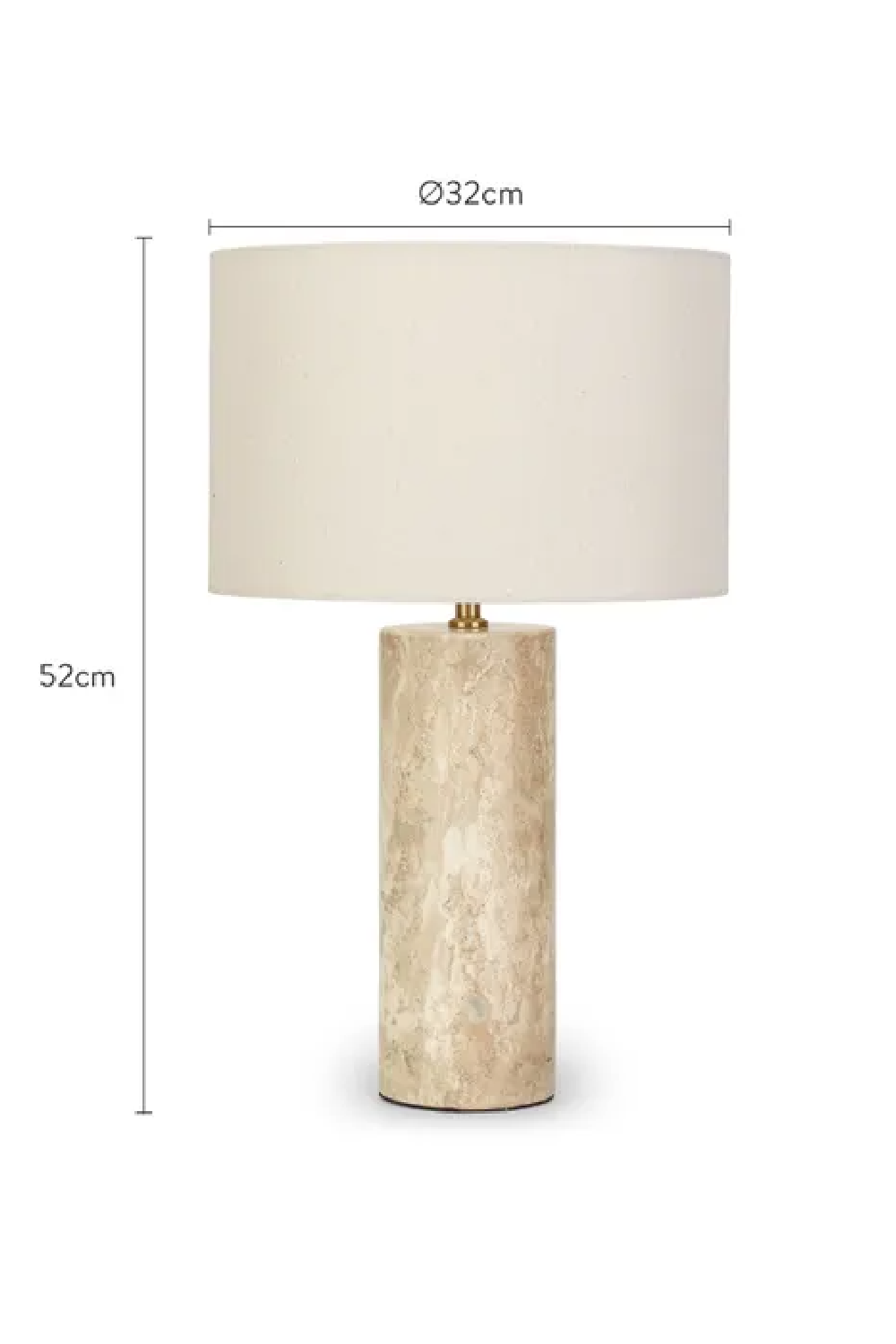 Linen Shade Table Lamp | NV Gallery Gaia | Oroa.com