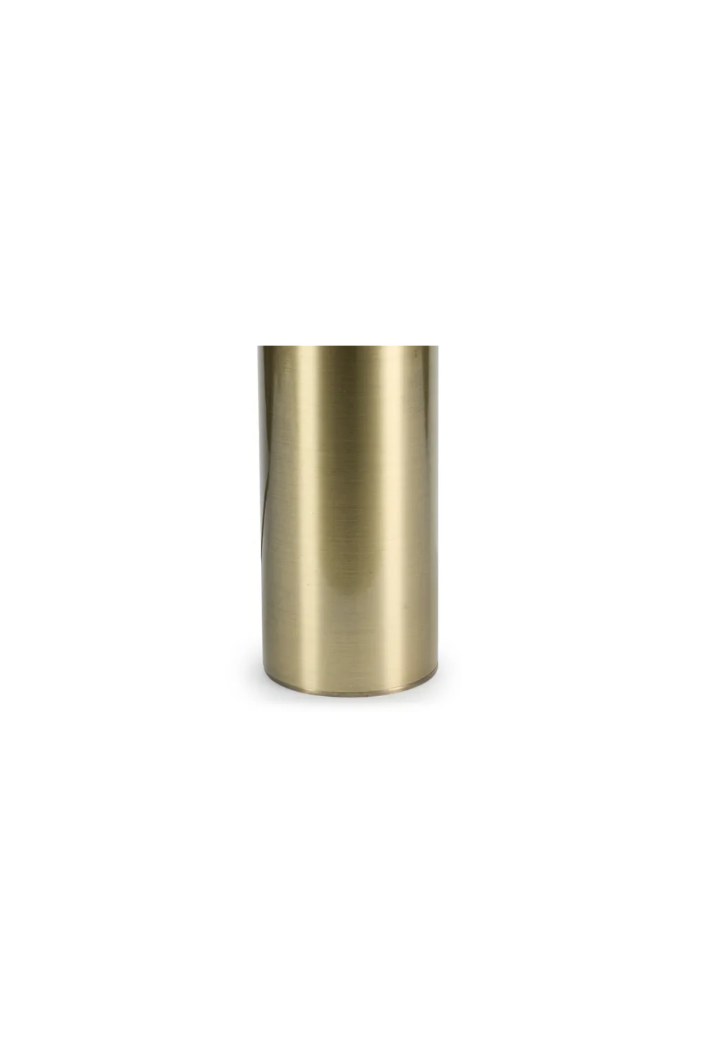 Cylindrical Brass Table Lamp | NV Gallery Houston | Oroa.com