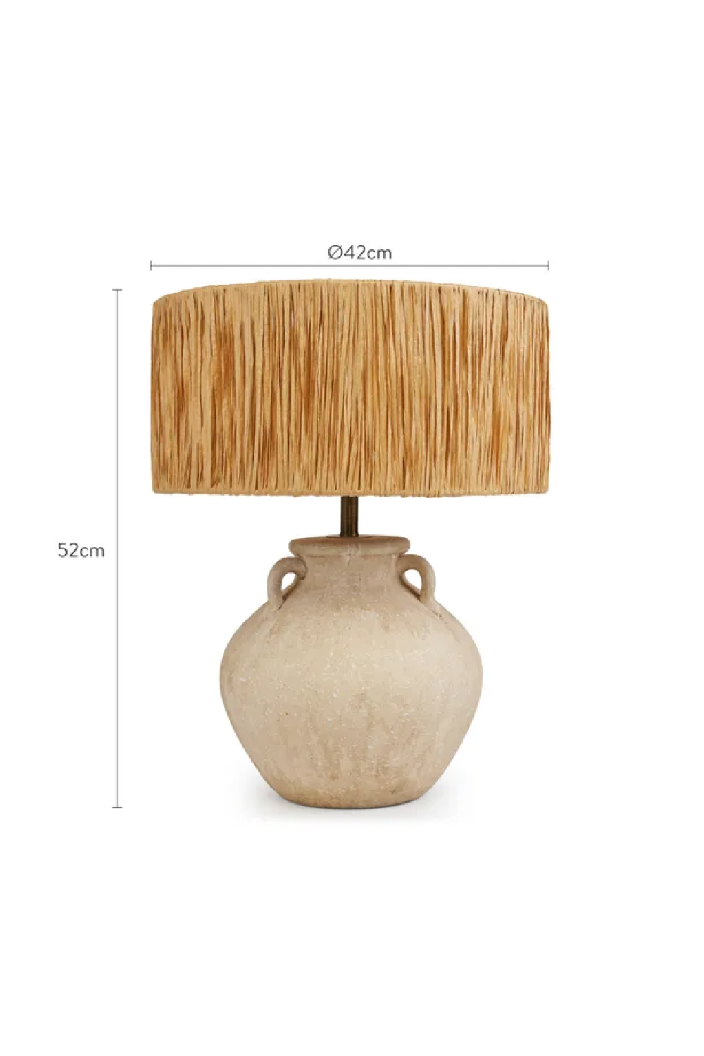 Beige Ceramic Table Lamp | NV Gallery Pompei | Oroa.com