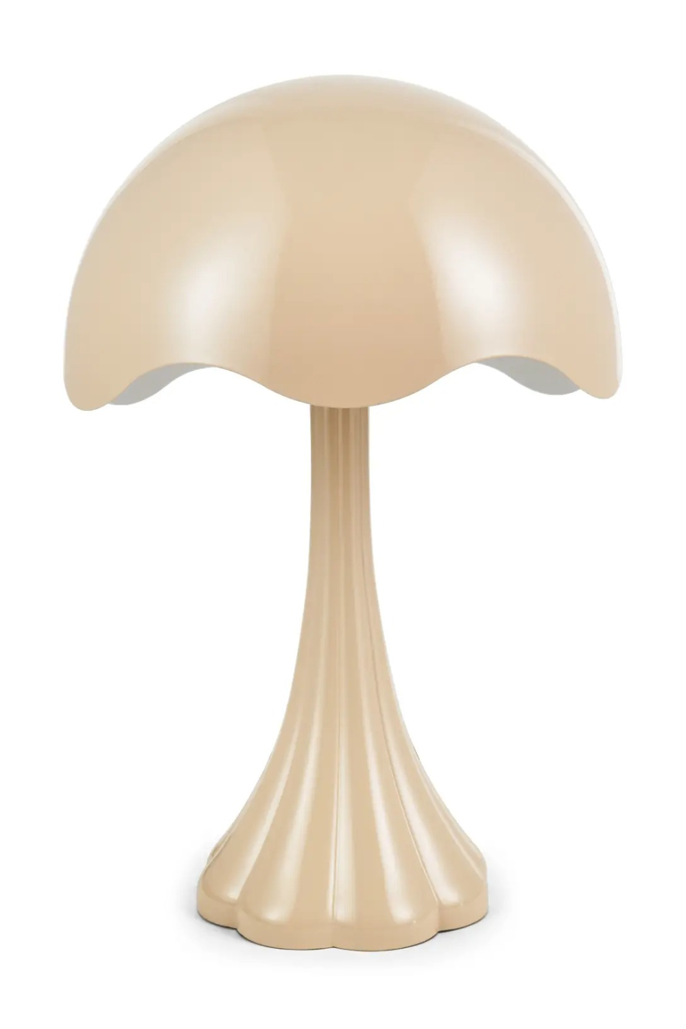 Scalloped Metal Table Lamp | NV Gallery Tulip | Oroa.com