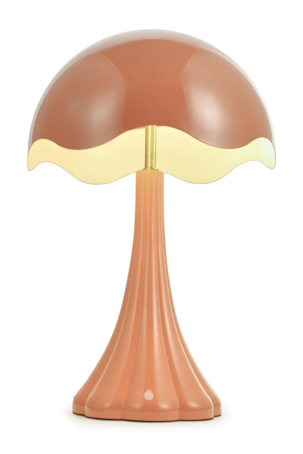 Scalloped Metal Table Lamp | NV Gallery Tulip | Oroa.com
