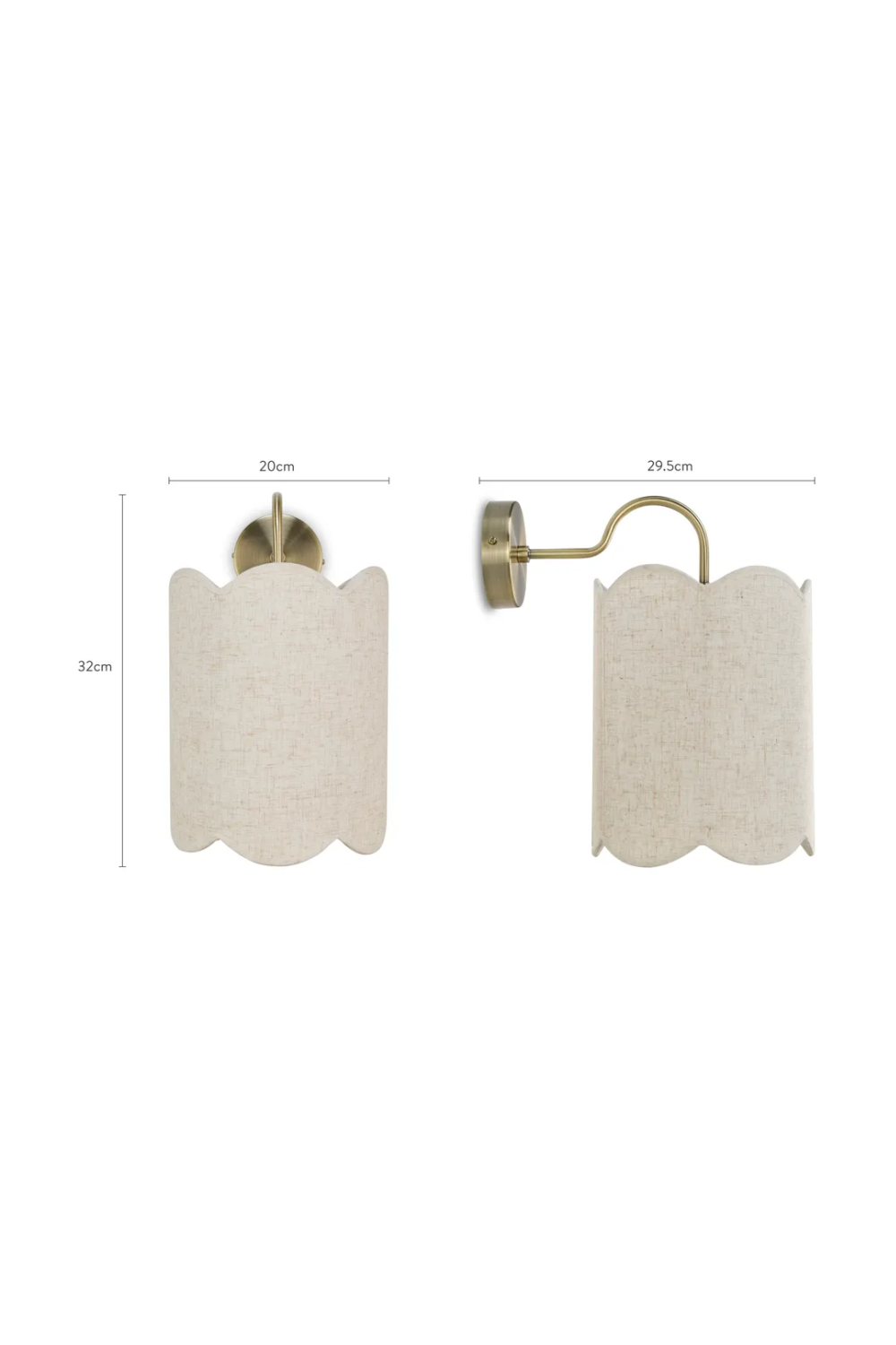 Mottled Beige Wall Lamp | NV Gallery Silvia | Oroa.com