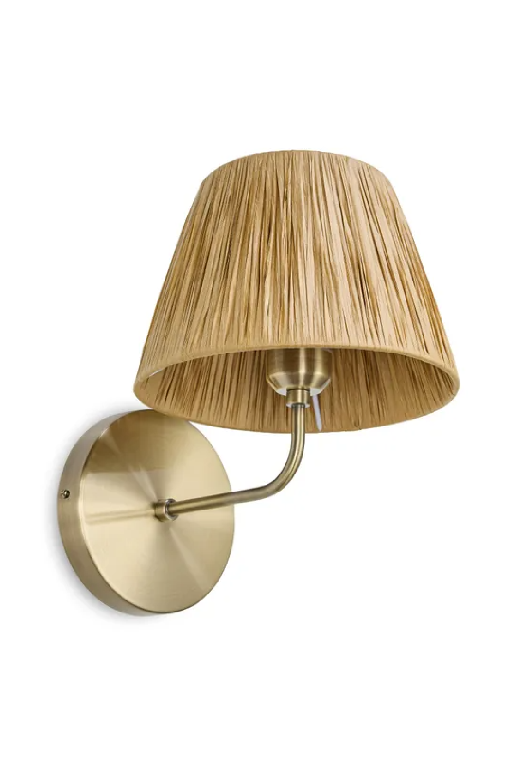 Raffia Shade Wall Lamp | NV Gallery Lyra | Oroa.com