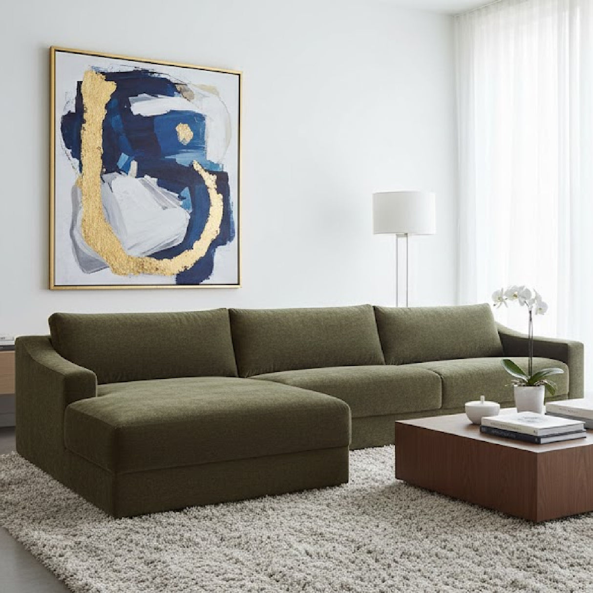 Modern European furniture - Minimalist Sectional Sofa - www.oroa.com | Oroa.com