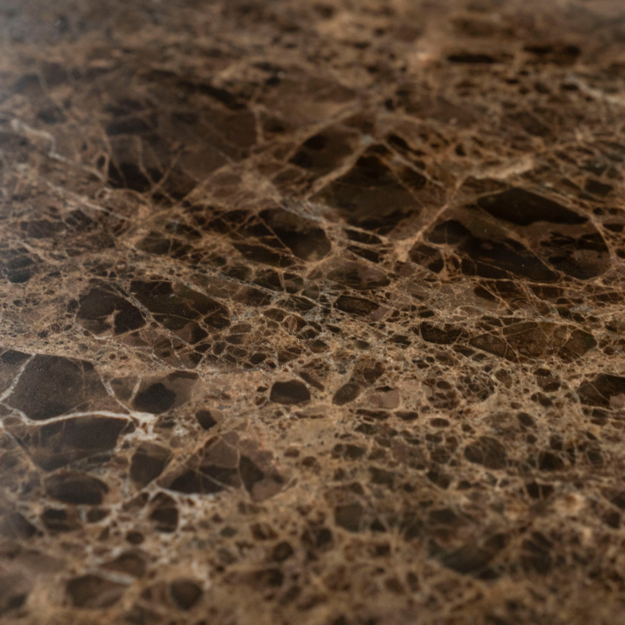 Modern European furniture - Brown Marble Pedestal Side Table - www.oroa.com | Oroa.com