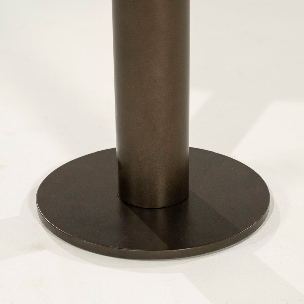 Modern European furniture - Brown Marble Pedestal Side Table - www.oroa.com | Oroa.com
