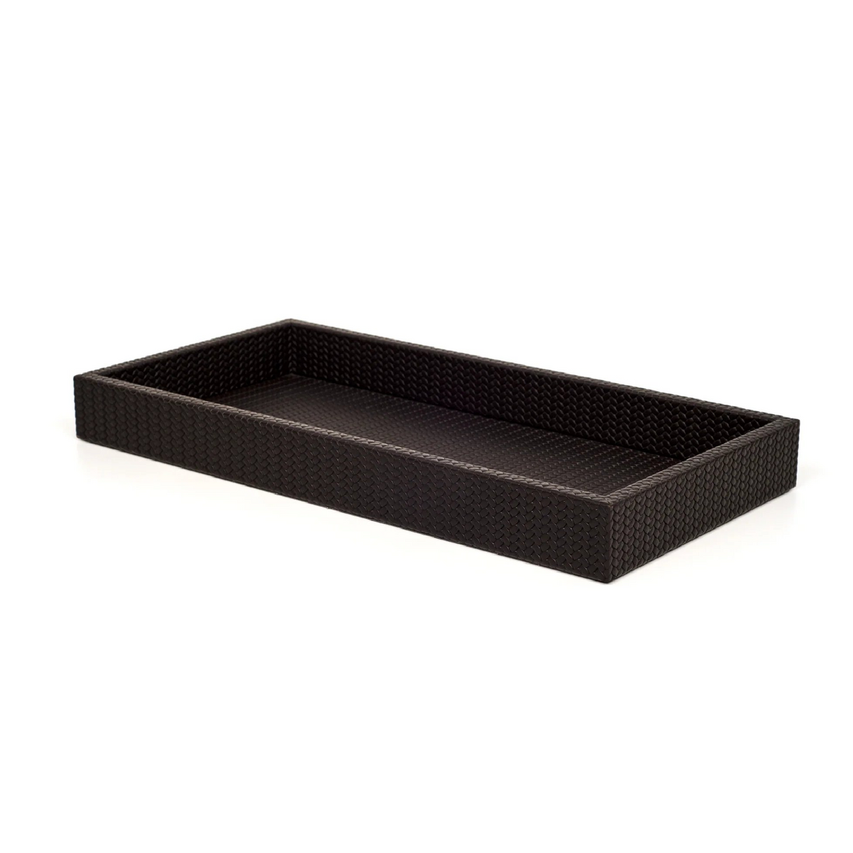 Leather Covered Serving Tray | Pinetti Samurai | OROA.com
