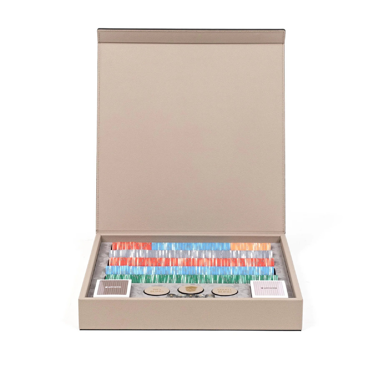 Calf Leather Poker Game Set | Pinetti