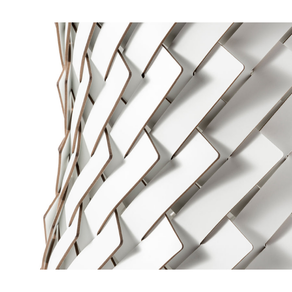 Handwoven Leather Square Basket | Pinetti Almeria | OROA.com