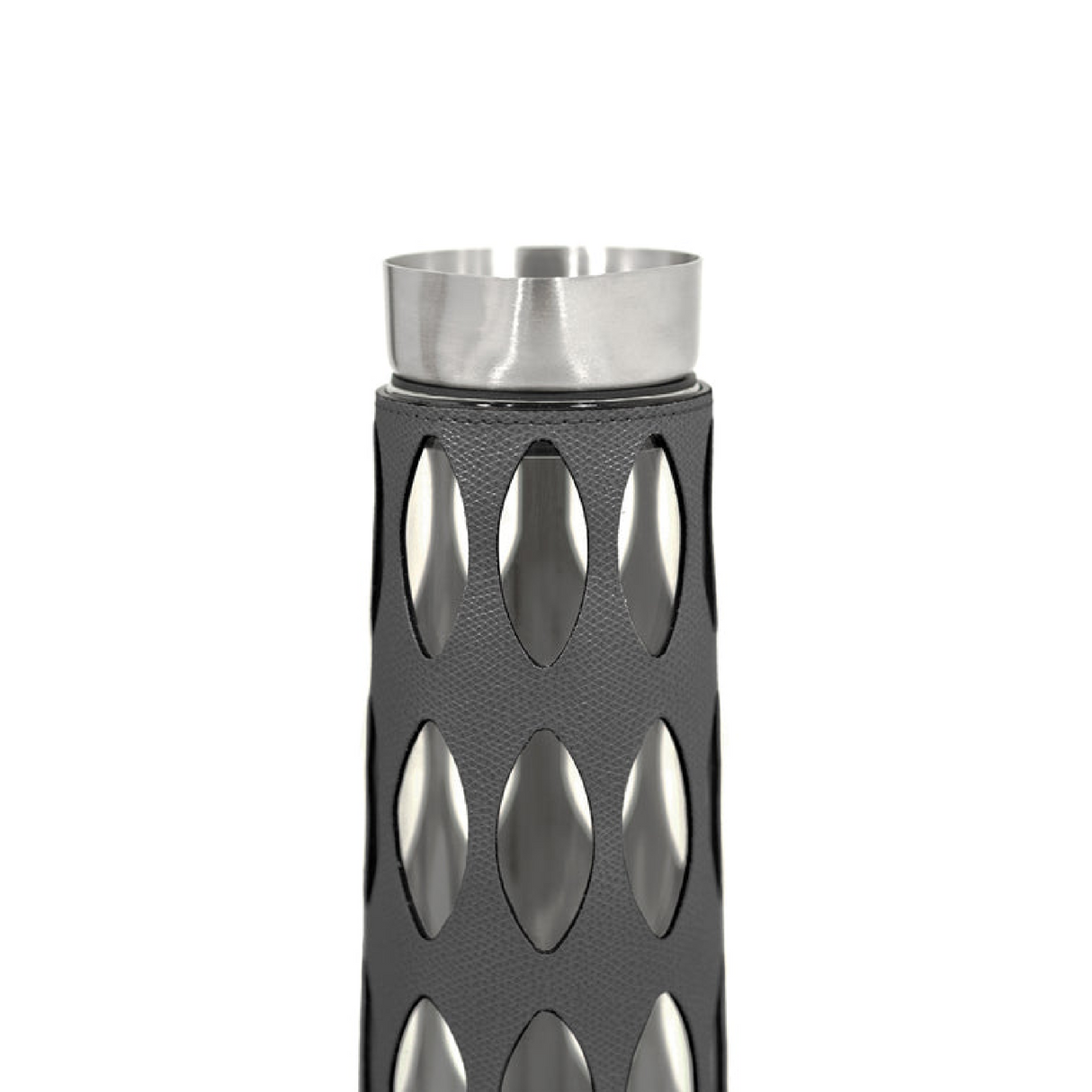 Leather Covered Glass Carafe | Pinetti Marghe | OROA.com