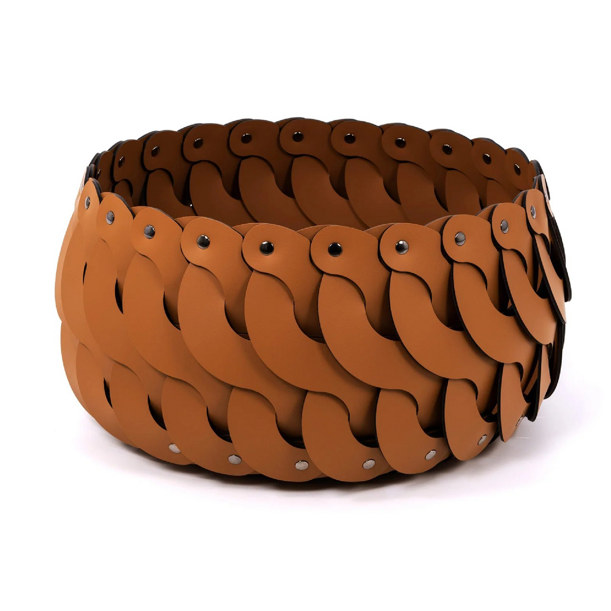 Leather Weave Outdoor Basket S | Pinetti Alicante | OROA.com