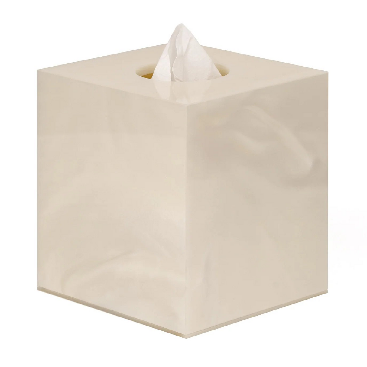 Handcrafted Cube Tissue Box | Pinetti Bea | OROA.com