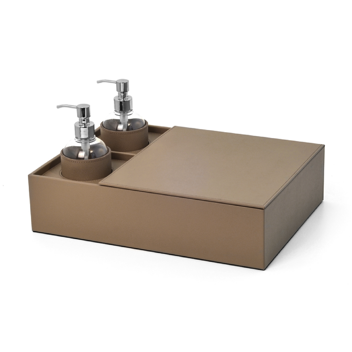 Leather Covered Sanitizing Set | Pinetti Igea | OROA.com