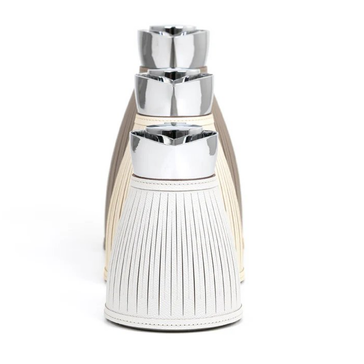 Leather Covered Thermal Carafe | Pinetti Wendy | OROA.com