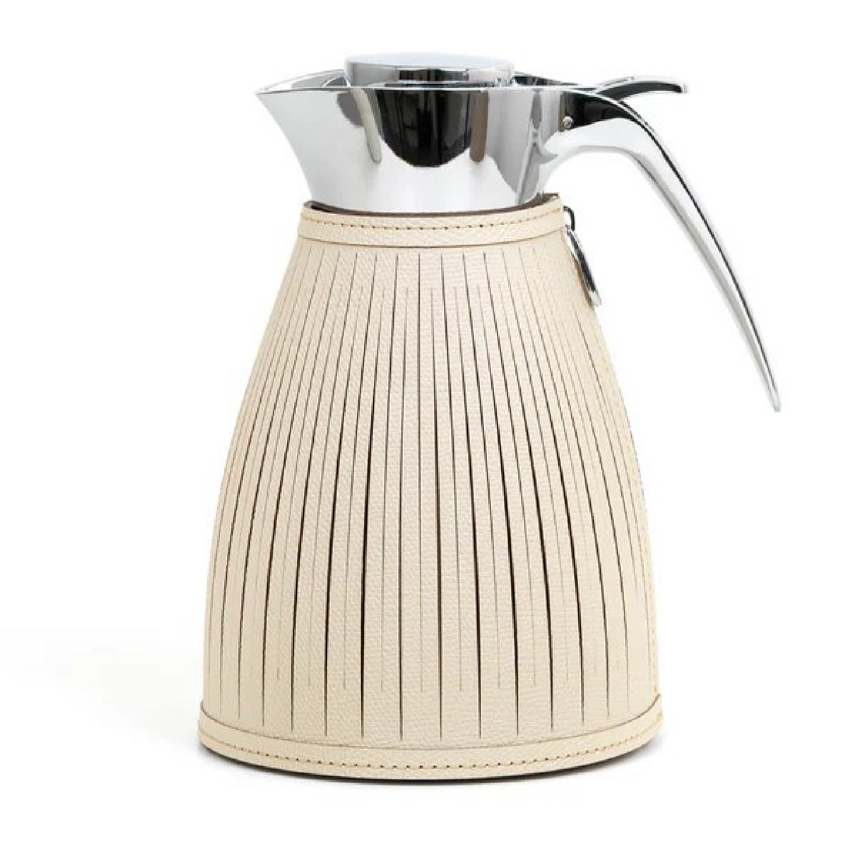 Leather Covered Thermal Carafe | Pinetti Wendy | OROA.com
