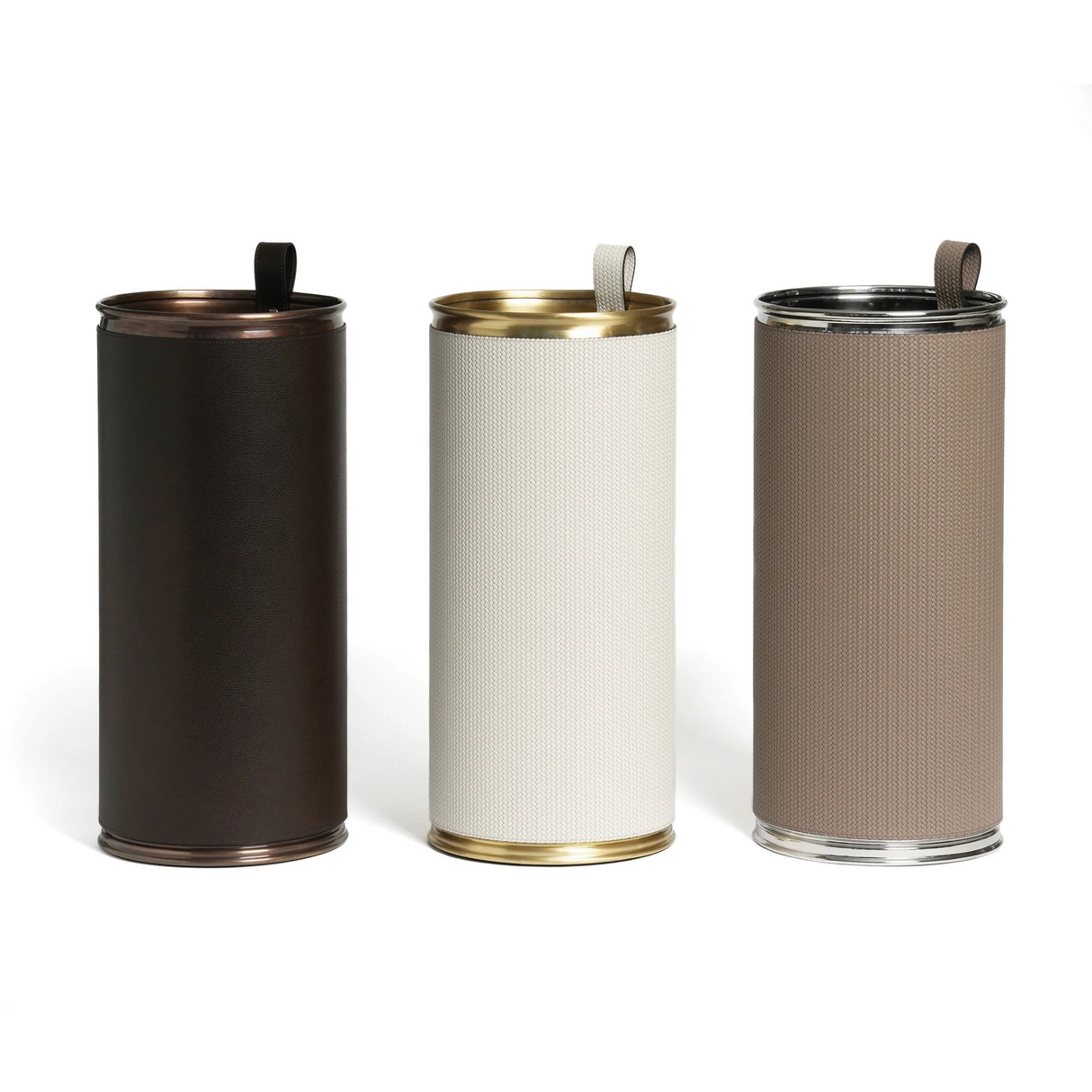 Leather Covered Umbrella Stand | Pinetti | OROA.com