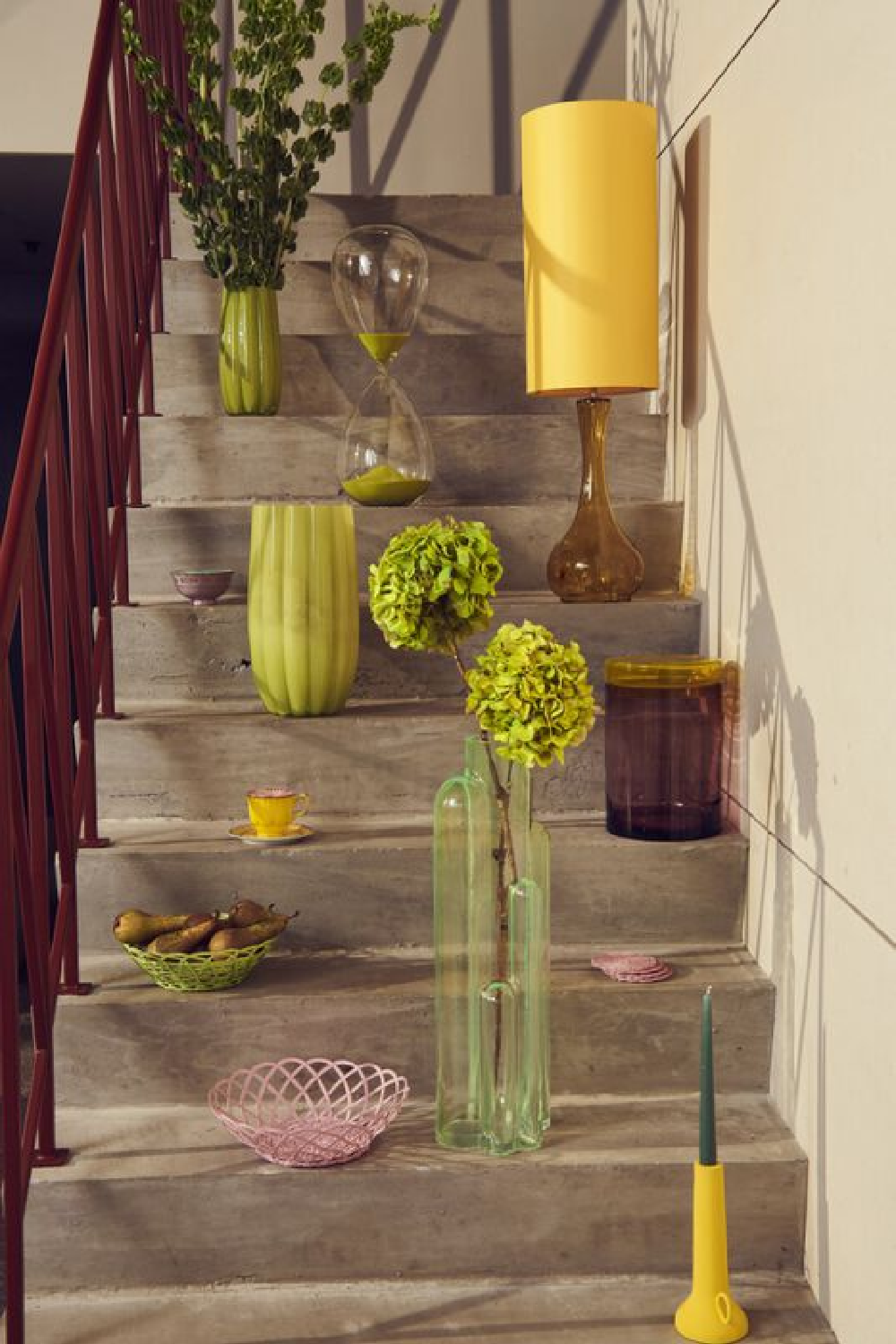 Olive Green Glass Vase | Pols Potten Melon | Oroa.com