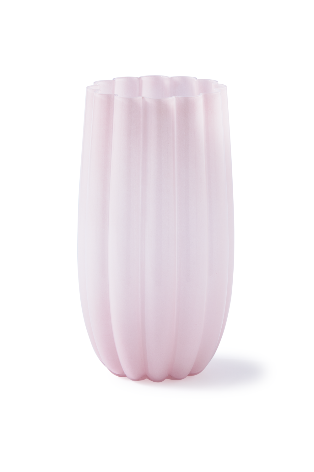 Light Pink Glass Vase | Pols Potten Melon | Oroa.com