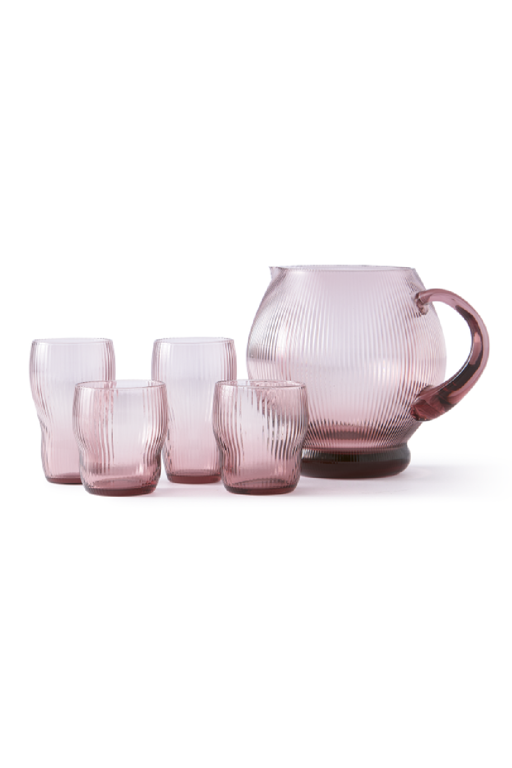 Ridged Glass Pitcher | Pols Potten Pum | Oroa.com
