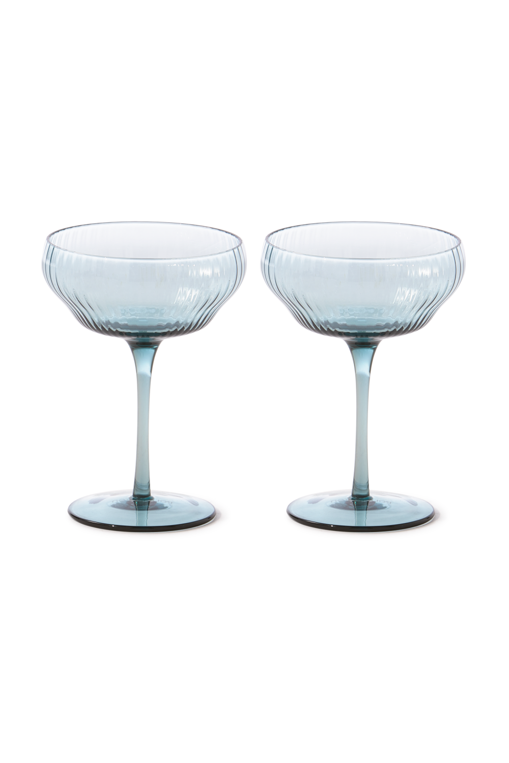 Ridged Coupe Glass | Pols Potten Pum | Oroa.com