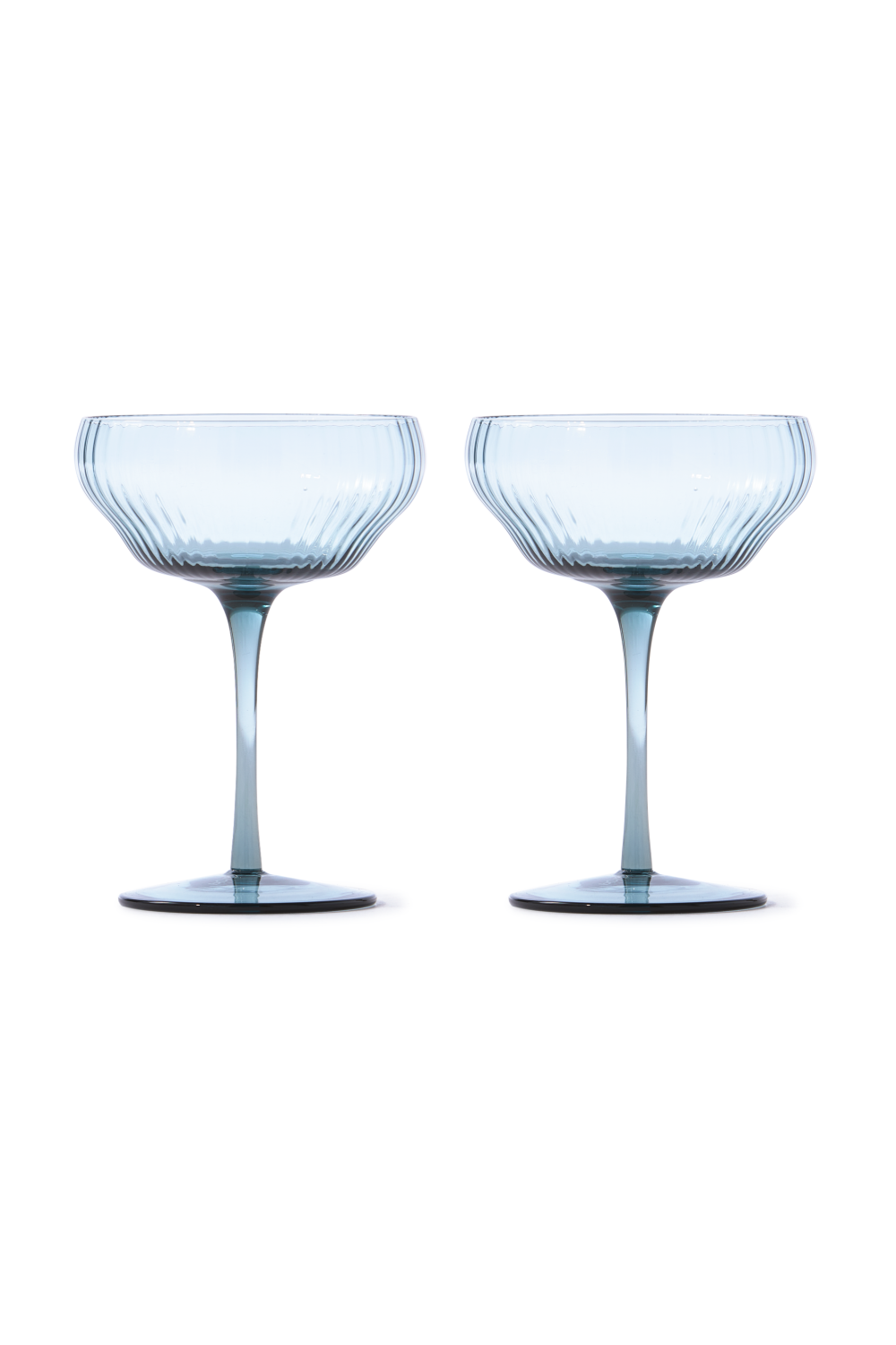 Ridged Coupe Glass | Pols Potten Pum | Oroa.com